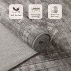 Rugxara 3x5 Rug for Entryway Bedroom, Vintage Retro Boho Throw Rug, Non Slip & - Image 5