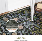 AMTOVO 6x9 Washable Area Rugs for Living Room, Non-Slip Large Soft Boho Floral - Image 7