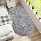 LOCHAS Bedroom Rug 2.6' x 5.3', Soft Oval Throw Rugs Carpet - Image 7