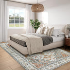 Moynesa Ultra-Thin Vintage Area Rug 6x9, Large Living Room Rugs - Image 3