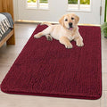 Smiry Dog Door Mat for Muddy Paws 40x32, Absorbent Dirt Trapper, Non-Slip by Smiry