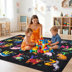 4x6 ABC Classroom Rug for Kids Playroom, Alphabet Rug - Image 7