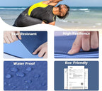 UMINEUX Large Yoga Mat for Men and Women 1/4 & 2/5 Inch Extra Thick TPE Fitness - Image 3