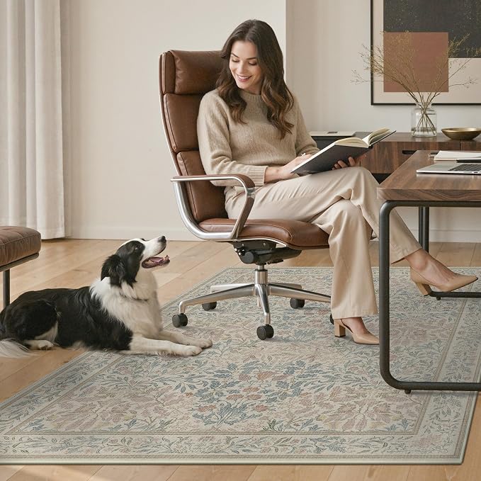 48"x72" Office Chair Mat for Hardwood Tile Floor, Under Desk Carpet Protector - Image 7