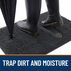 OLANLY Dog Door Mat for Muddy Paws 70x24, Absorbs Moisture and Dirt, Absorbent - Image 2