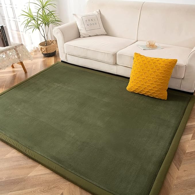 MAXYOYO Play Mat, 1.2" Thick Memory Foam Soft Padded Carpet - Image 2