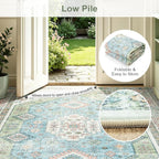 Lofus Vintage Living Room Rugs 5x7, Soft Machine Washable Area Rug - Image 7