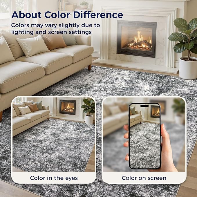 DMOYEST Area Rug Living Room Rugs - Image 7