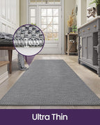 DEXI Hallway Runner Rug 2'4"x8', Non Slip Rubber Backed Runners Carpet - Image 4
