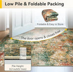 RELEANY Washable Area Rugs 10'x14 Non-Slip Modern Abstract Soft - Image 6