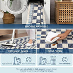 GarveeHome Runner Rug 2x6 for Kitchen Hallway Non-Slip Low Pile Machine - Image 7
