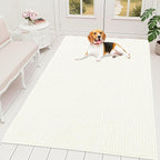 OLANLY Dog Door Mat for Muddy Paws 70x46, Ultra Absorbent Chenille Mud Doormat by OLANLY