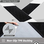 BEQHAUSE Dirt Trapper Door Mat 20" x 32", Doormat Non-Slip Entryway Rugs - Image 5