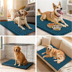 Smiry Dog Door Mat for Muddy Paws 40x32, Absorbent Dirt Trapper, Non-Slip - Image 7