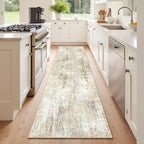 RELEANY Washable Area Rugs 2'x6' Non-Slip Modern Abstract Soft by RELEANY