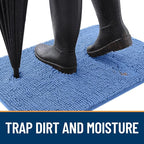 OLANLY Dog Door Mat for Muddy Paws 36x24, Absorbs Moisture and Dirt, Absorbent - Image 2