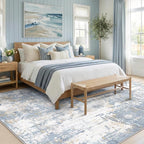 RELEANY Washable Area Rugs 5'x7' Non-Slip Modern Abstract Soft - Image 3