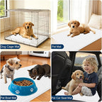 OLANLY Dog Door Mat for Muddy Paws 47x20, Ultra Absorbent Chenille Mud Doormat - Image 7