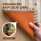 Rug Pad 4 x 6 Ft Non-Slip, Felt and Natural Rubber Backing, 1/4" Thick - Image 4