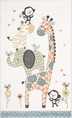 SAFAVIEH Carousel Kids Collection Accent Rug - Image 3