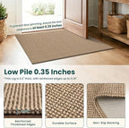 KOZYFLY Runners Rugs for Hallway 2x10, Washable Runner Rug, Woven Non Slip - Image 4