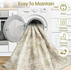 9x12 Area Rugs Living Room Rugs: Large Washable Rug - Image 5