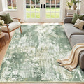 RELEANY Washable Area Rugs 9'x12' Non-Slip Modern Abstract Soft by RELEANY