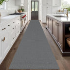 IOHOUZE Washable Exrea Long Hallway Runner Rug 3x20 Non Slip Rubber Backed - Image 7