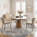 UERMEI 8ft Round Area Rug Living Room Rugs - Image 3