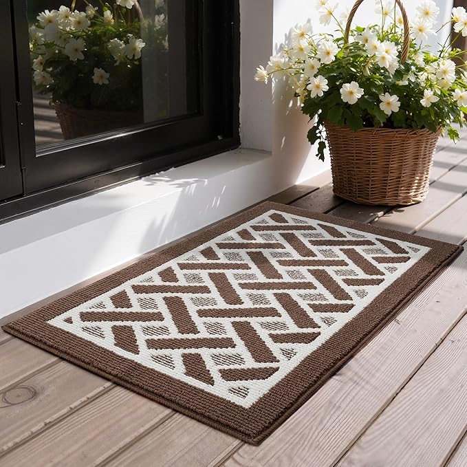 GRANNY SAYS Door Mat Inside Entrance Non-Slip, Welcome Mats Front Door Mat by GRANNYSAYS