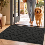 hicorfe Front Door Mat Indoor Entrance, Stain and Fade Resistant, Non Slip by Hicorfe