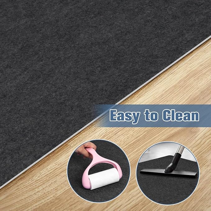 Placoot Desk Chair Mat for Hardwood Floor & Tile 55"x35" Office Chair Mat for - Image 4
