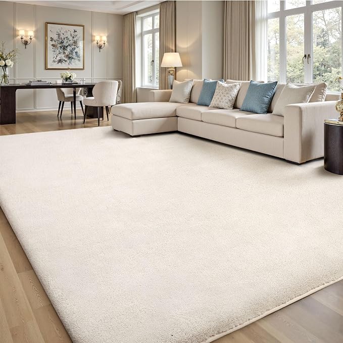 Sour Lemon 4x6 Area Rugs for Living Room, Soft Area Rug Fluffy Rugs for by SourLemon