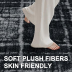 4x6 Ft Shag Rugs for Bedroom Living Room, Tie-Dyed Ultra Soft Fluffy Furry Area - Image 4