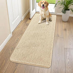 Smiry Dog Door Mat for Muddy Paws 59x24, Absorbent Dirt Trapper, Non-Slip by Smiry