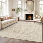 Washable Rug 6x9 Area Rugs: Modern Geometric Rugs - Image 7