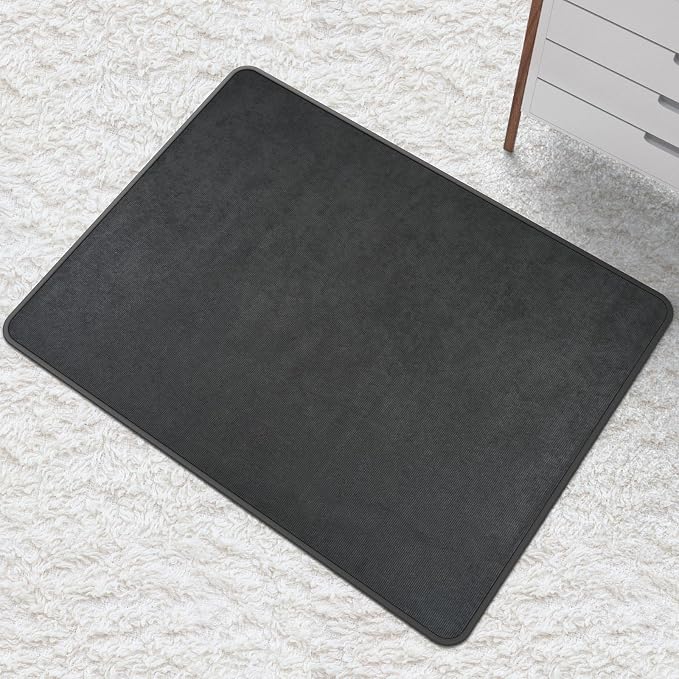 Heavy Duty Office Chair Mat for Carpet and Hardwood Floor Bohemian Desk Chair - Image 4