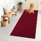 OLANLY Dog Door Mat for Muddy Paws 59x24, Ultra Absorbent Chenille Mud Doormat by OLANLY
