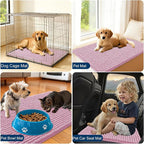 OLANLY Dog Door Mat for Muddy Paws 47x24, Ultra Absorbent Chenille Mud Doormat - Image 7