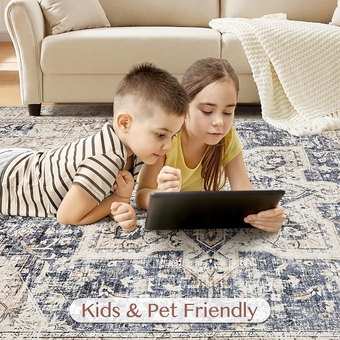 Tortania Area Rug 2x6 Runner Rugs - Image 9