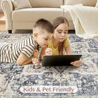 Tortania Area Rug 2x6 Runner Rugs - Image 9