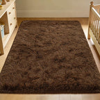 Andecor Soft Fluffy Bedroom Rugs, 5 x 8 Feet Indoor Shaggy Plush Area Rug - Image 8