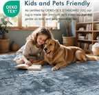 2x6 Ft Washable Runner Rug, Non-Slip Low Pile Hallway Kitchen Area Rug - Image 5