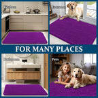 OLANLY Dog Door Mat for Muddy Paws 40x24, Absorbs Moisture and Dirt, Absorbent - Image 8