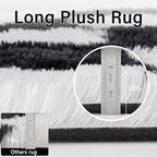 PureCozy Checkered Rug 8x10 for Living Room - Image 7
