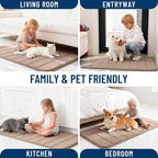 OLANLY Memory Foam Bath Mat 35x16, Super Soft Absorbent Bathroom Rugs, Quick Dry - Image 9