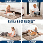 OLANLY Memory Foam Bath Mat 35x24, Super Soft Absorbent Bathroom Rugs, Quick Dry - Image 9