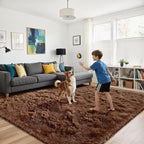 yongyangjuxin Fluffy Rug Shag Area Rug, Large Shag Area Rugs - Image 4