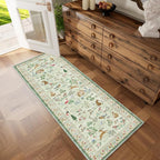 Machine Washable Kitchen Runner Rugs: 2'6"x8' Hallway Runner Non Slip Low Pile - Image 7