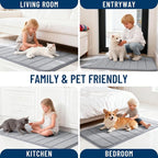 OLANLY Memory Foam Long Bathroom Rugs Runner 47x20, Super Soft Absorbent Bath - Image 9